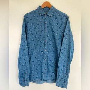 🔥👕Massimo Dutti Floral Shirt